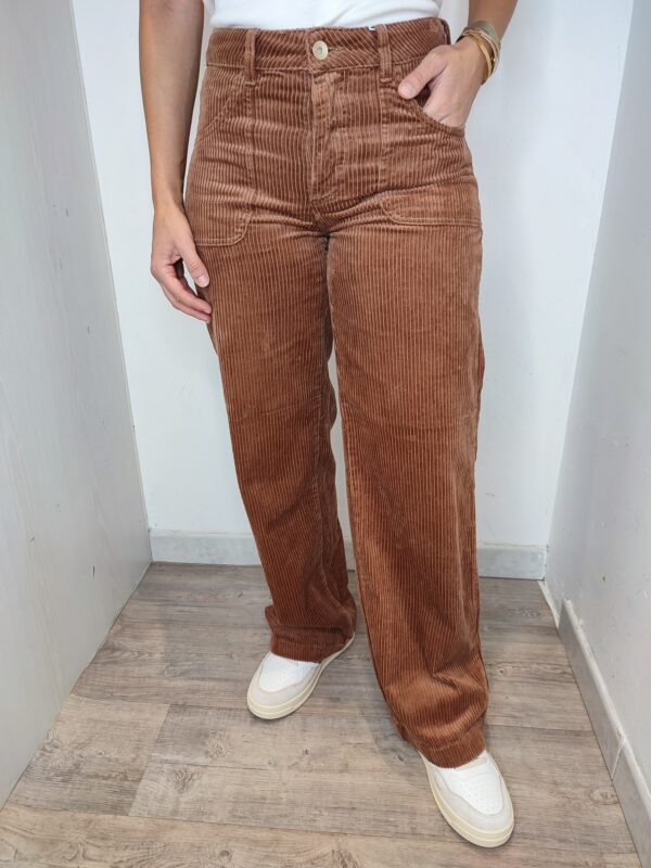 Pantalon velour LPB Ilaria