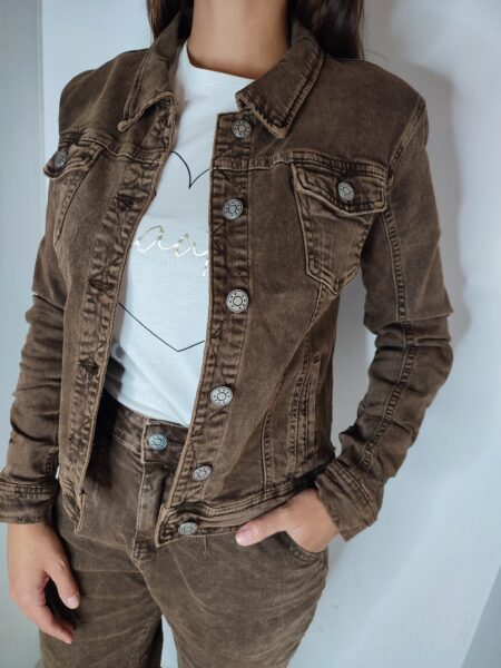 Veste en jeans couleur NAIF ARTJC777